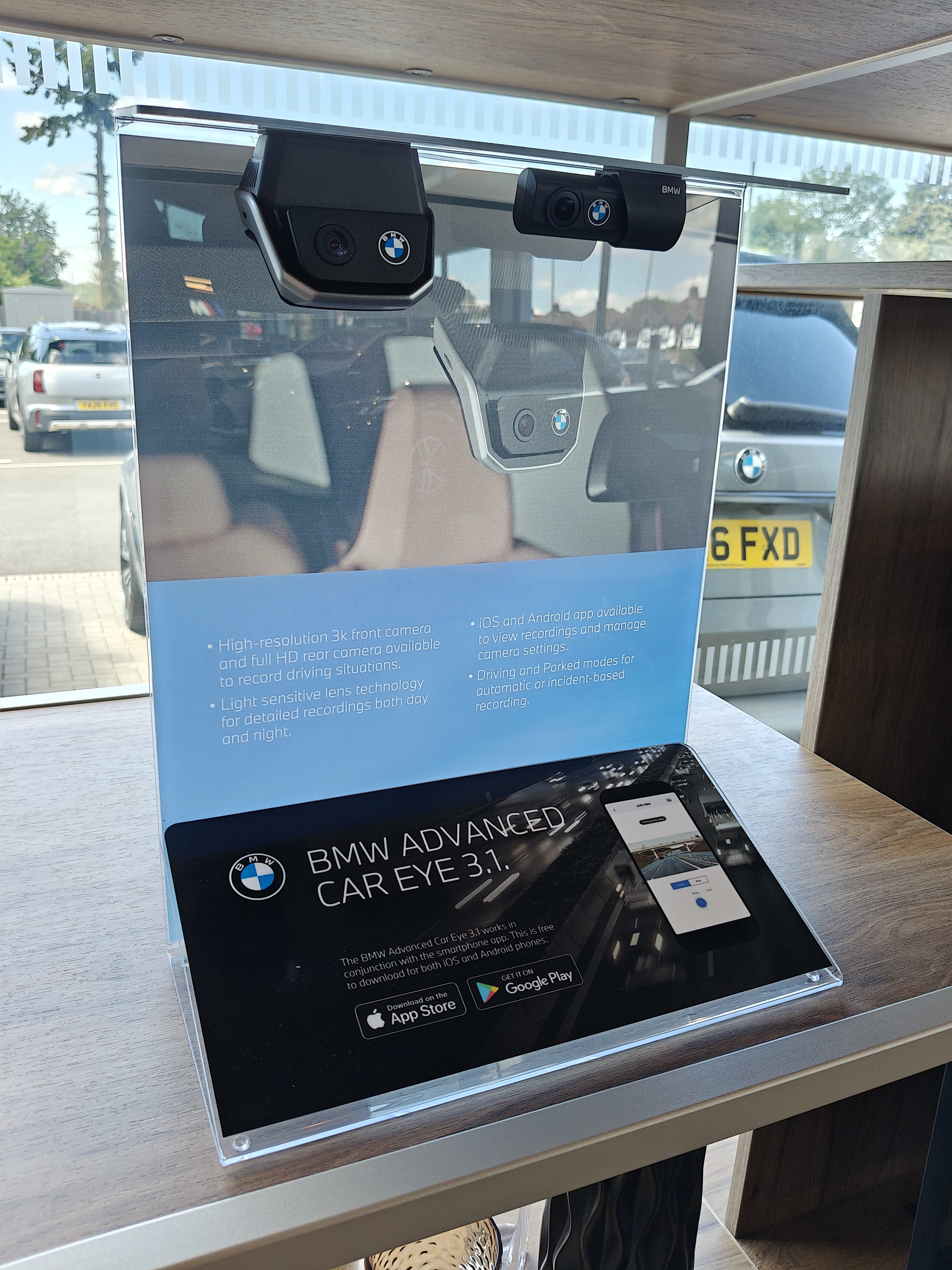 BMW Advanced Car Eye 3.1 display at Hedin Ruxley