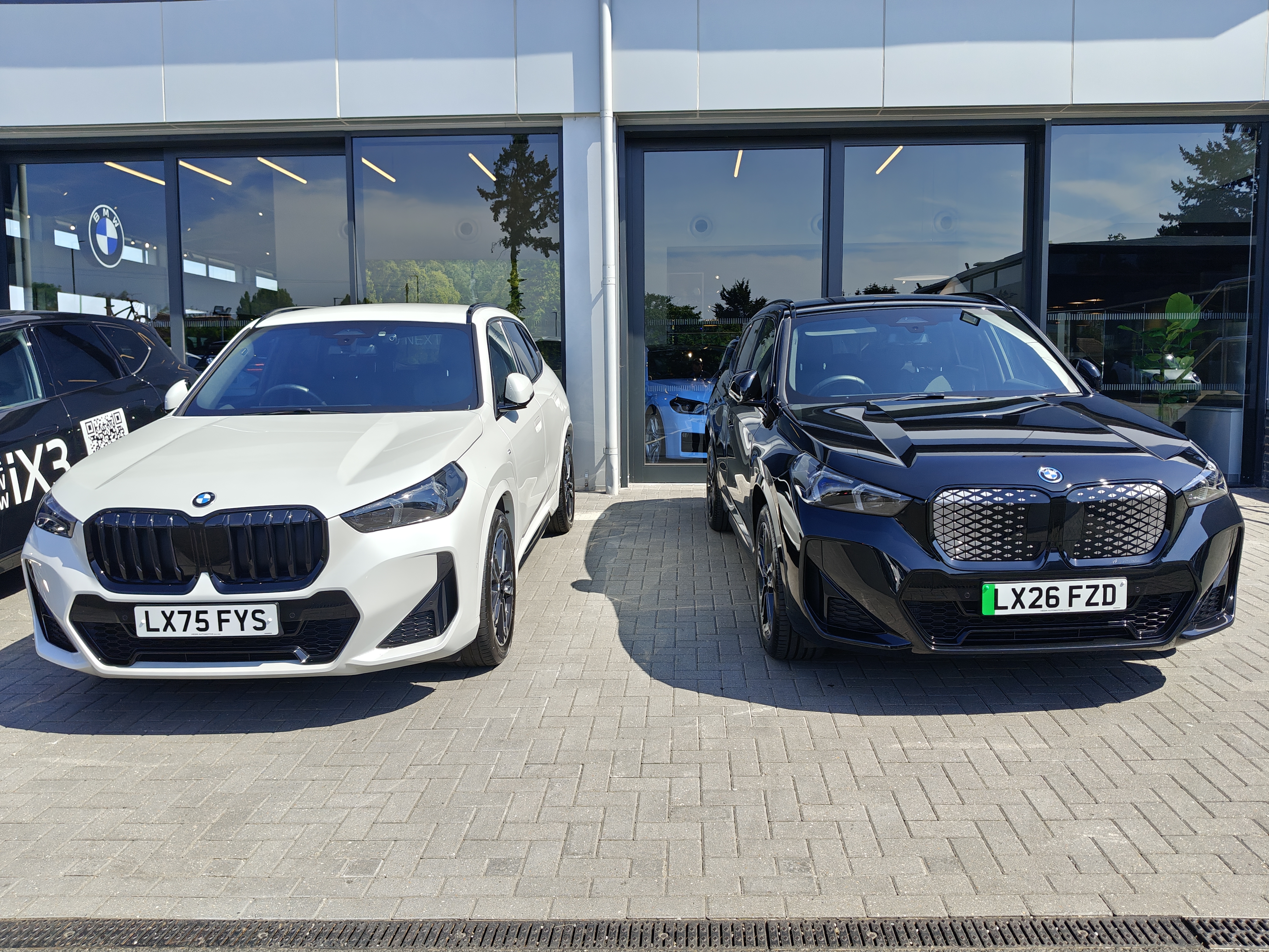 BMW X1 models on the Hedin Ruxley forecourt