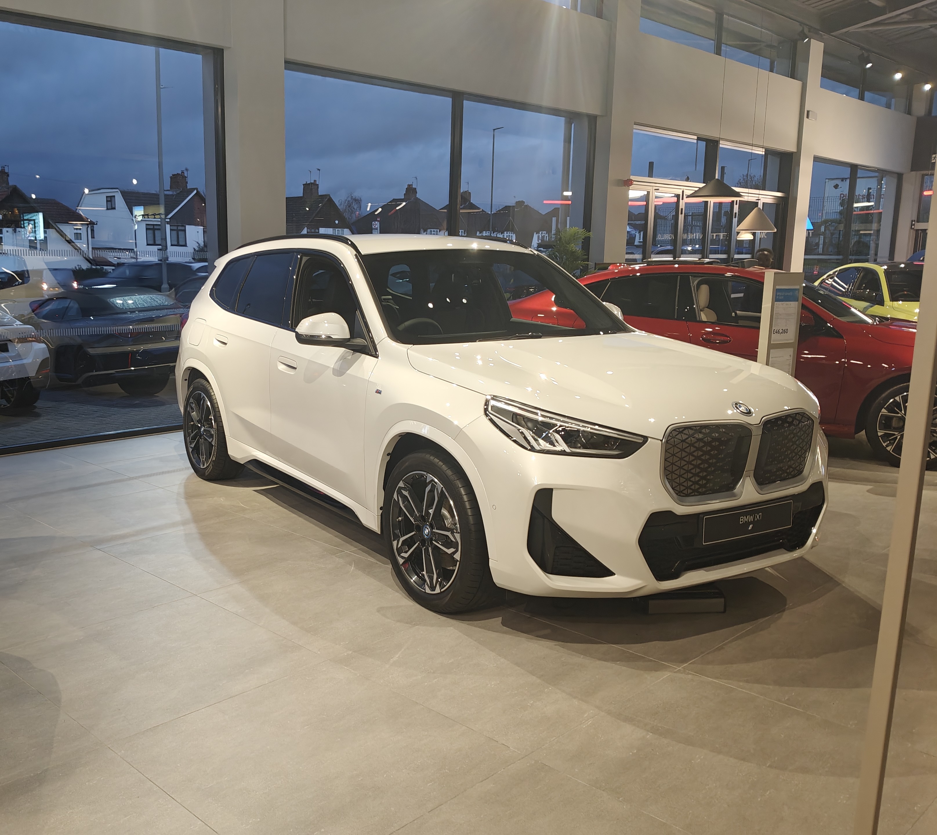 BMW X1 inside the Hedin Ruxley showroom